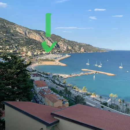 L'espadon - Vue Mer, Proche Et Gare Apartamento Menton